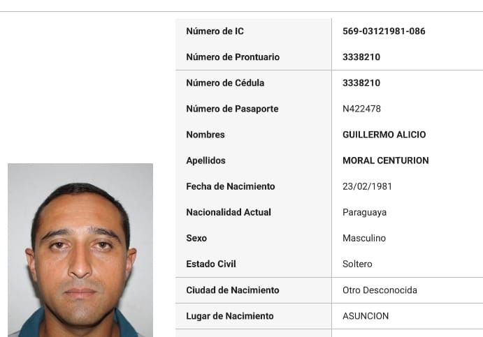 El Mayor Moral fue sindicado como presunto responsable