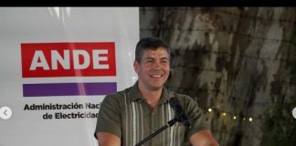 Santi Peña mejoró el sistema eléctrico de San Bernardino