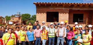 Baruja verifica la construcción de 160 viviendas en Alto Paraná