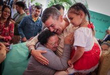 Santi Peña cumplió el sueño de 43 familias paraguayas